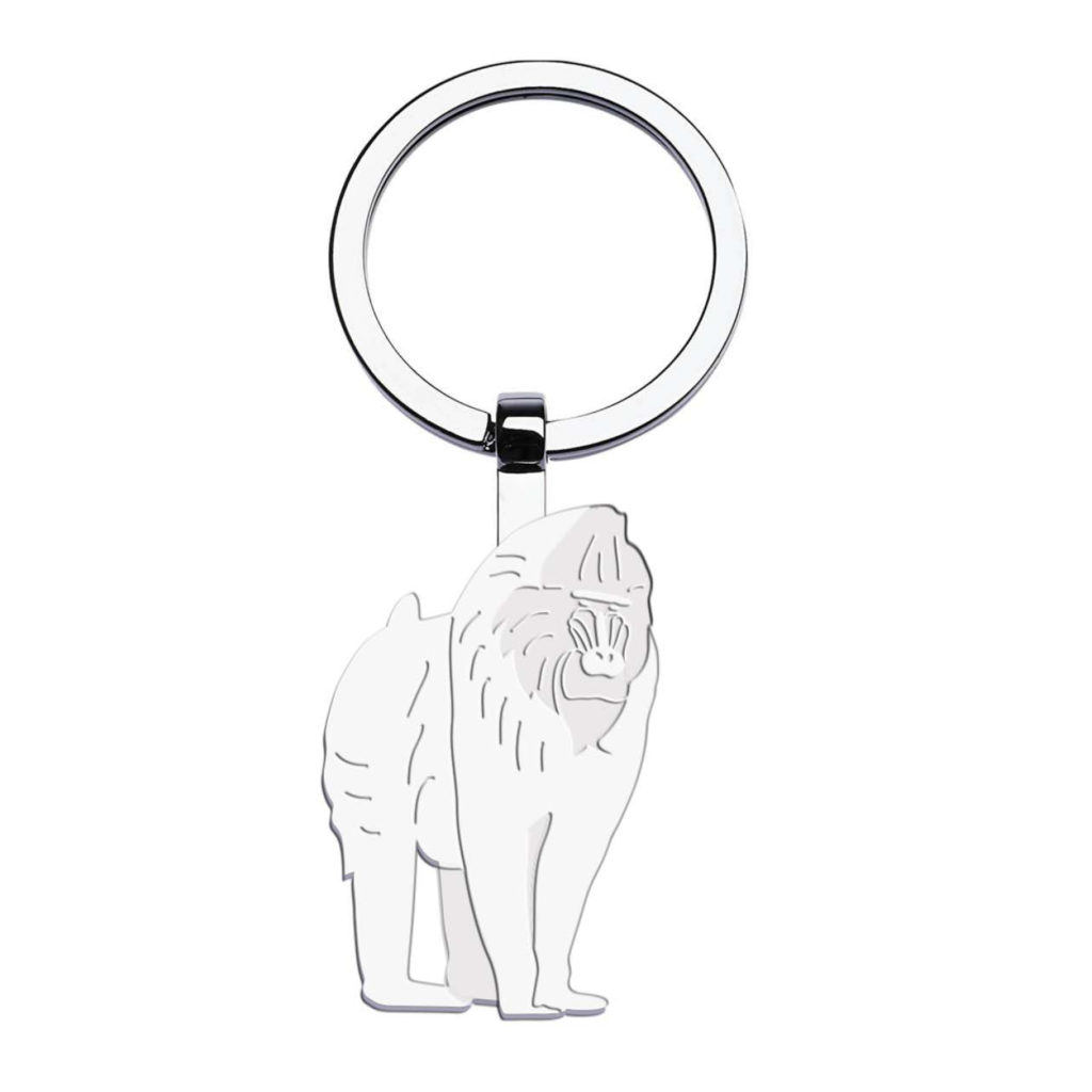Filter Test 9 Mandrill Keyring