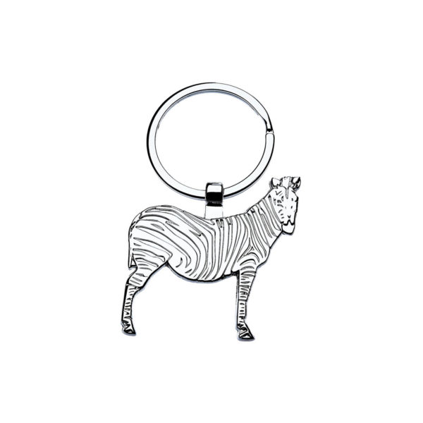 Zebra Keyring