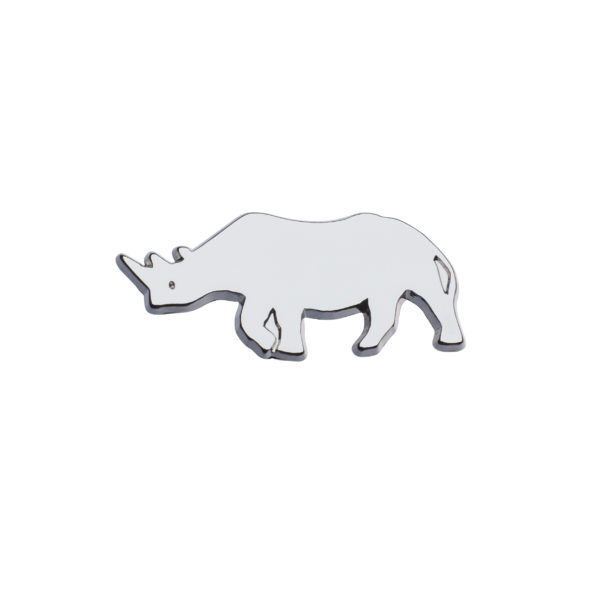 Pin Badge Rhino