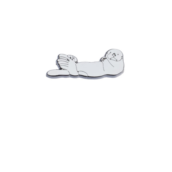 Pin Badge Sea Otter